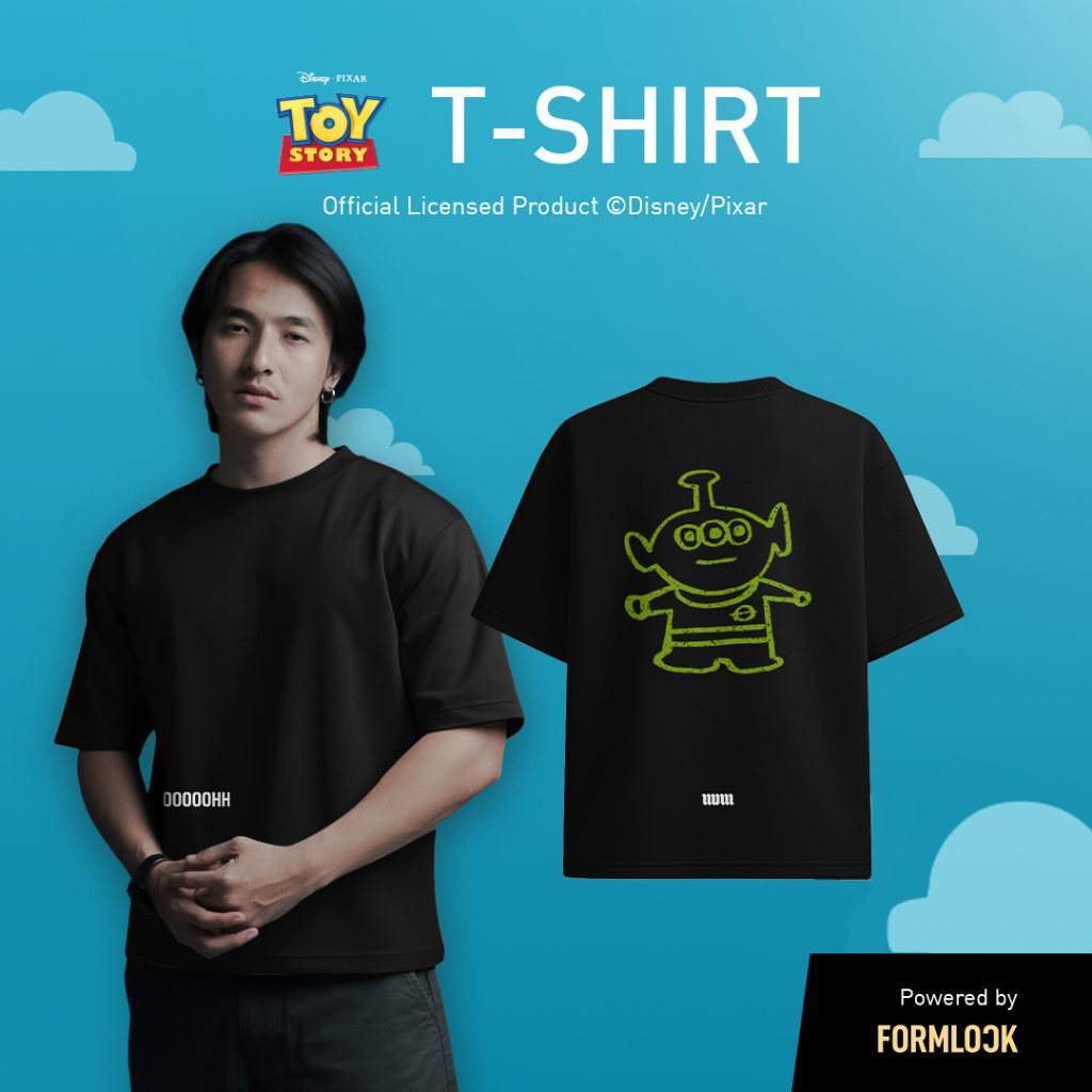 Jual No Void Minds TOY STORY Edition Awkward Alien T-Shirt | Shopee ...