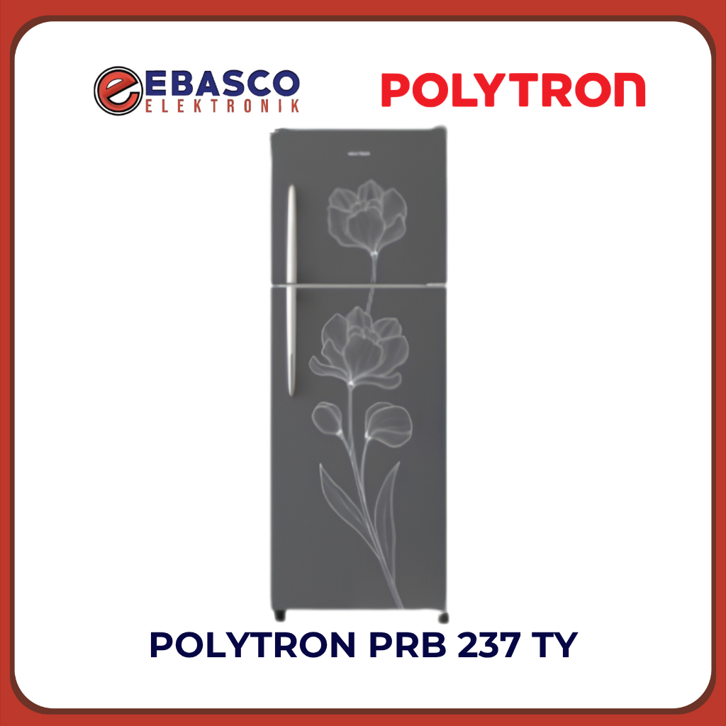 Jual POLYTRON Kulkas PRB 237 TY 2 Pintu Kapasitas 220 Liter Garansi ...