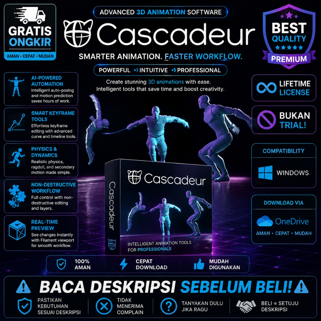 Software Windows - Cascadeur 2025.3 - 180226