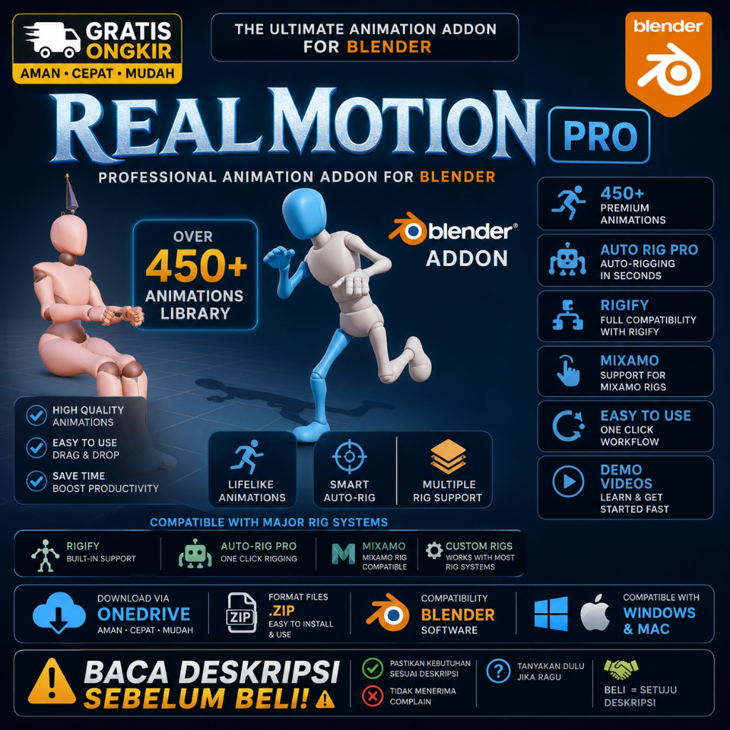 3D Blender - RealMotion Pro v1.57.6 - 141025