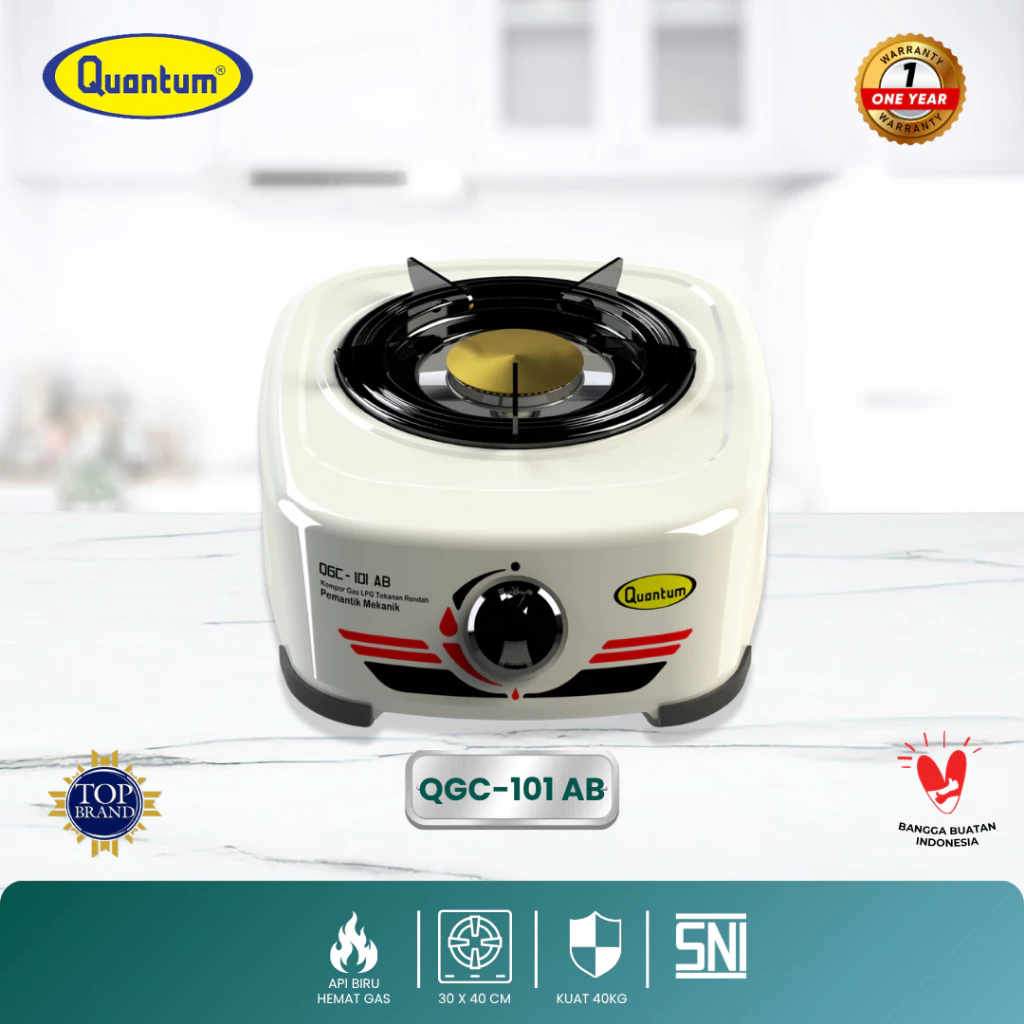 Kompor Gas Quantum QGC - 101 AB - foto 1