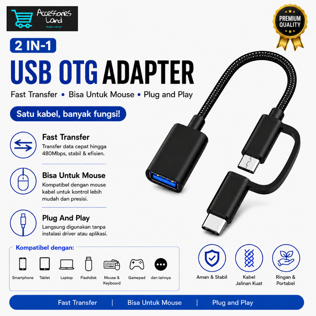 Jual Kabel OTG Terlengkap & Harga Terbaru Agustus 2026 | Shopee Indonesia