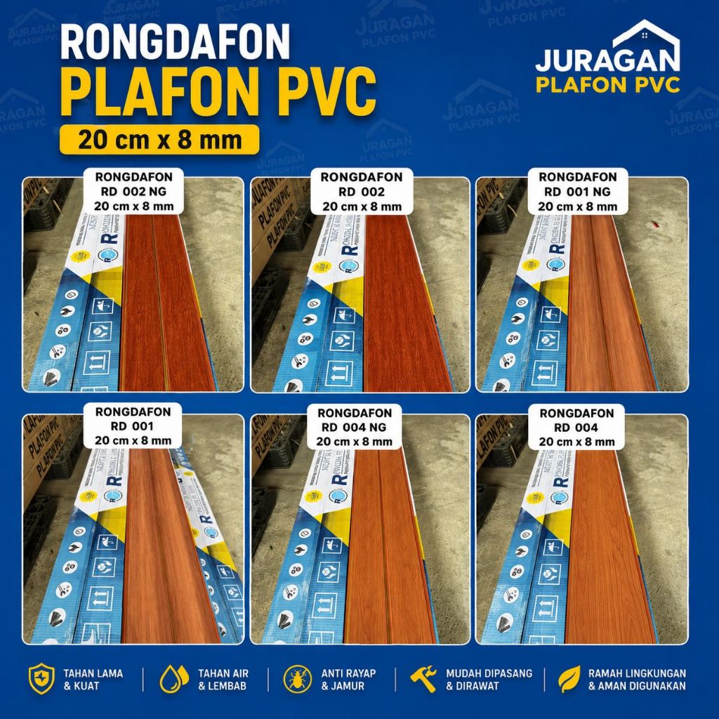 Produk JURAGAN PLAFON PVC JAKARTA | Shopee Indonesia