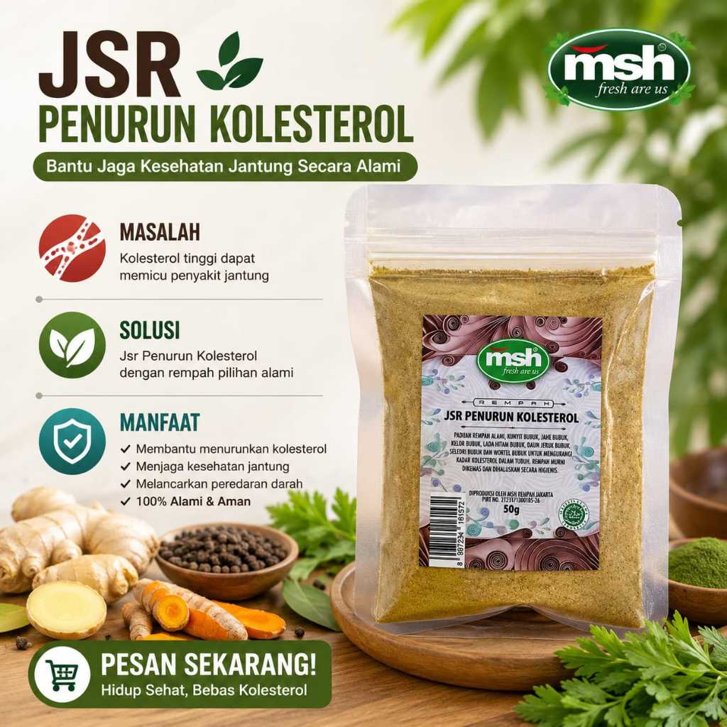 MSH JSR Penurun Kolestrol 50 g