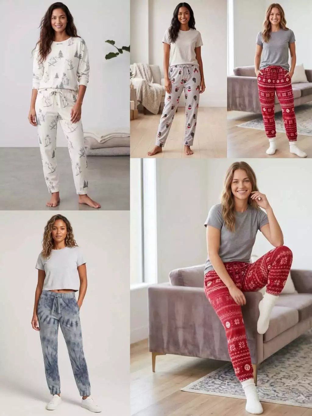 Celana Panjang Pajama Jogger Wanita GH Women's Pajama Pants - HLS-2586