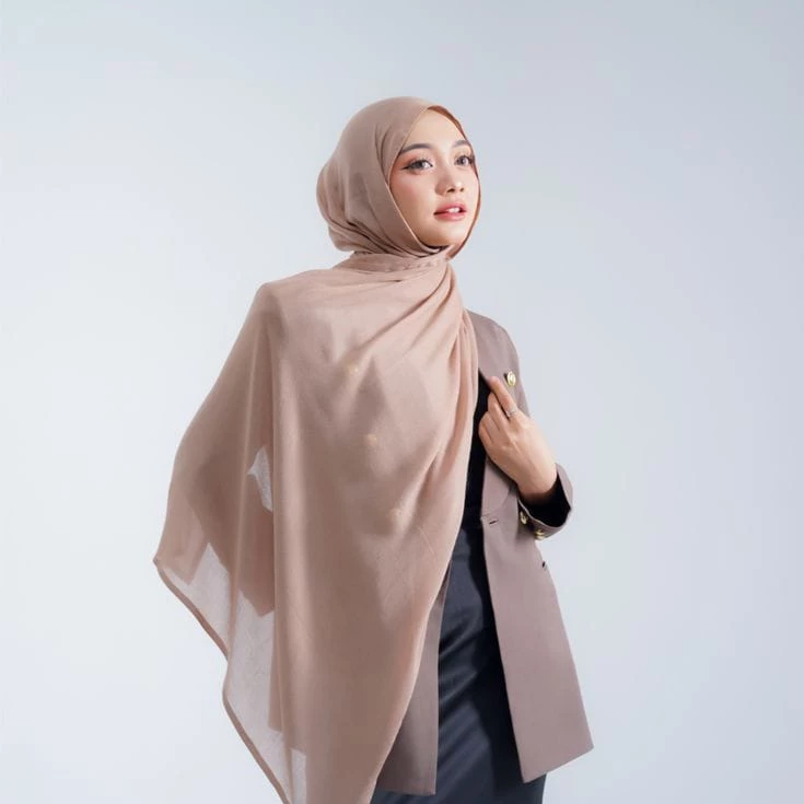 Pashmina Viscose Arabian Voile Premium Double Stitch