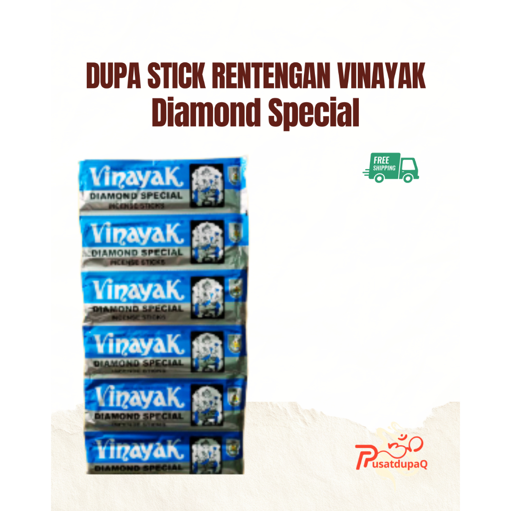 Jual PER RENTENG Dupa Stick Vinayak Isi 6 Pack Hio By Diamond India ...
