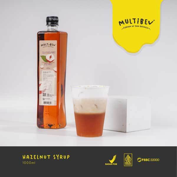 Jual Multibev Sirup Rasa Hazelnut, Sirup Halal Minuman Kekinian ala ...
