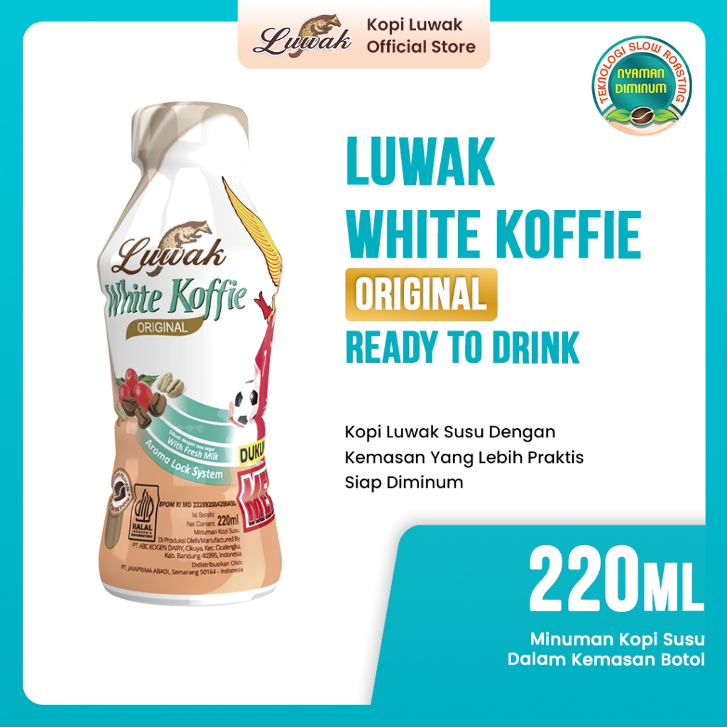 Jual LUWAK WHITE KOFFIE BOTOL RTD READY TO DRINK ( KARTON ) | Shopee ...