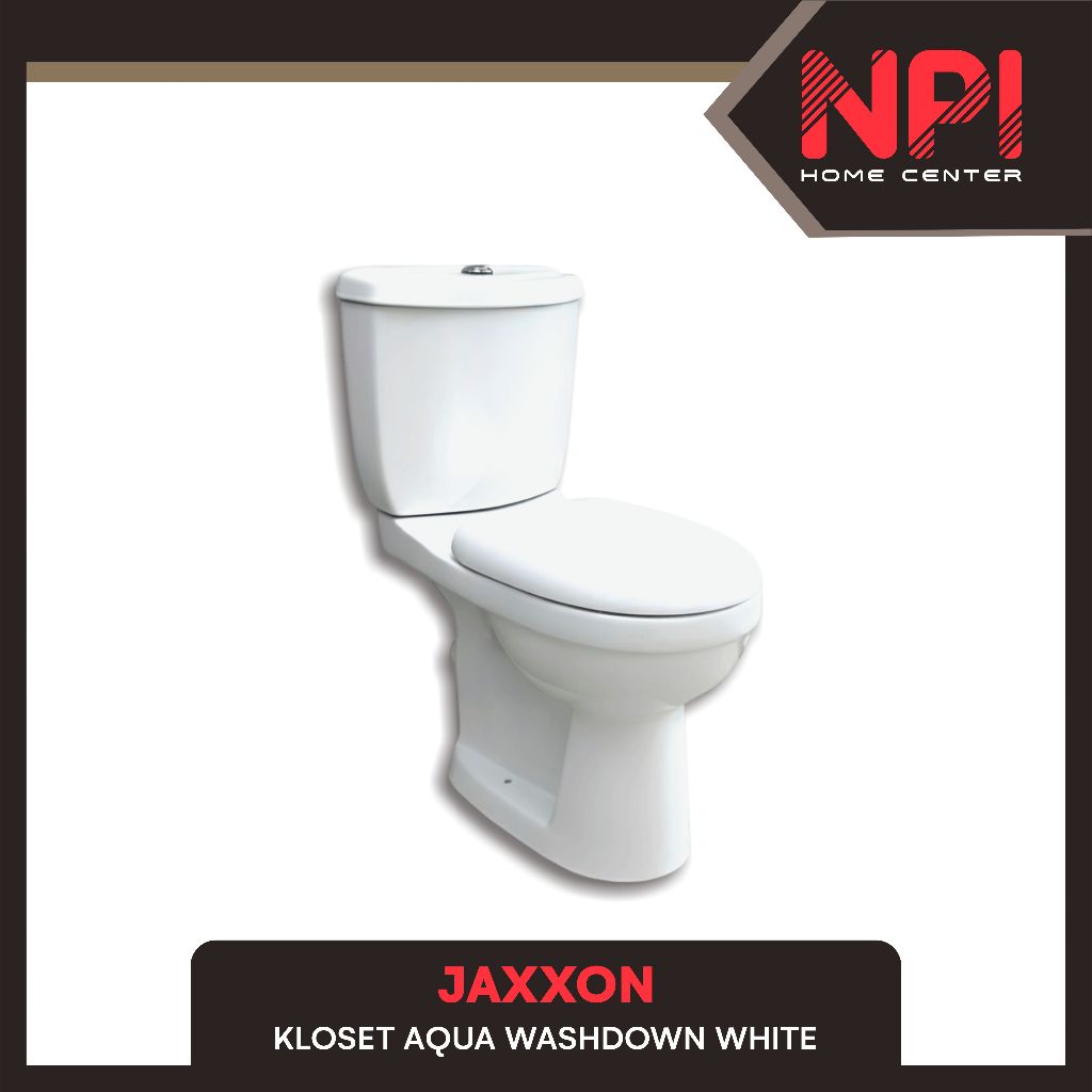 Jaxxon - Closet / Kloset / Toilet Duduk Jaxon Aqua Two Piece Dual Flush Soft Close Wash Down AS 25 Toto
