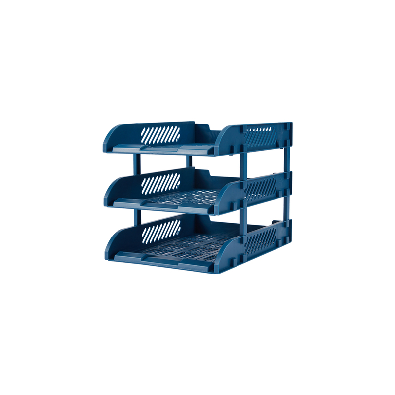 Bantex Rak File Susun File Tray 2/3 Susun Letter Tray Bahan PP BJ763X (8)