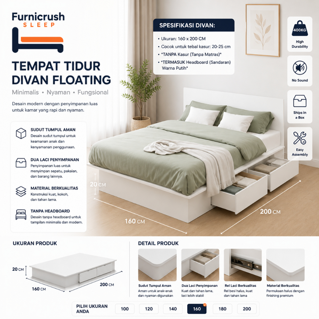 Jual Kasur Queen Size Terlengkap & Harga Terbaru Juli 2026 | Shopee ...