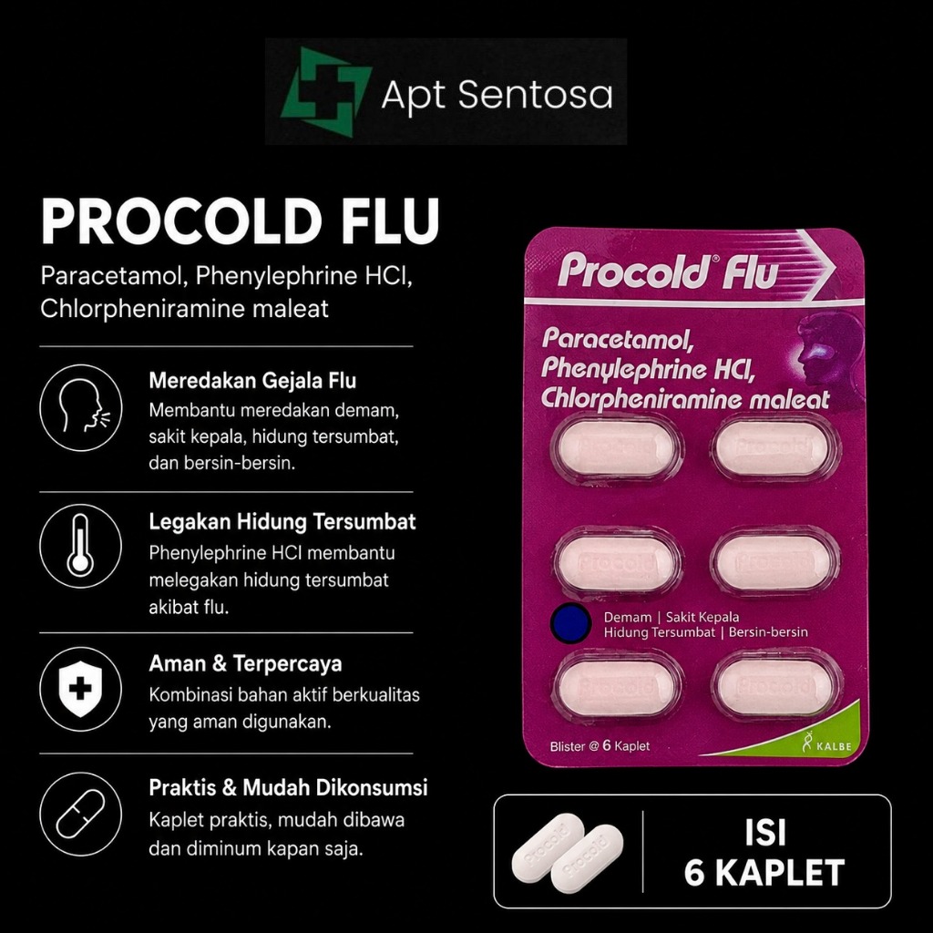 Jual Procold Flu 1 LEMBAR / Lembar | Shopee Indonesia