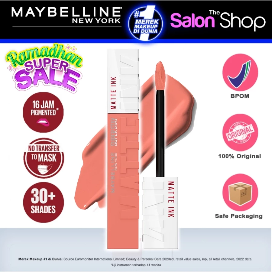 Maybelline Superstay Matte Ink City Edition Long Lasting Lip cream