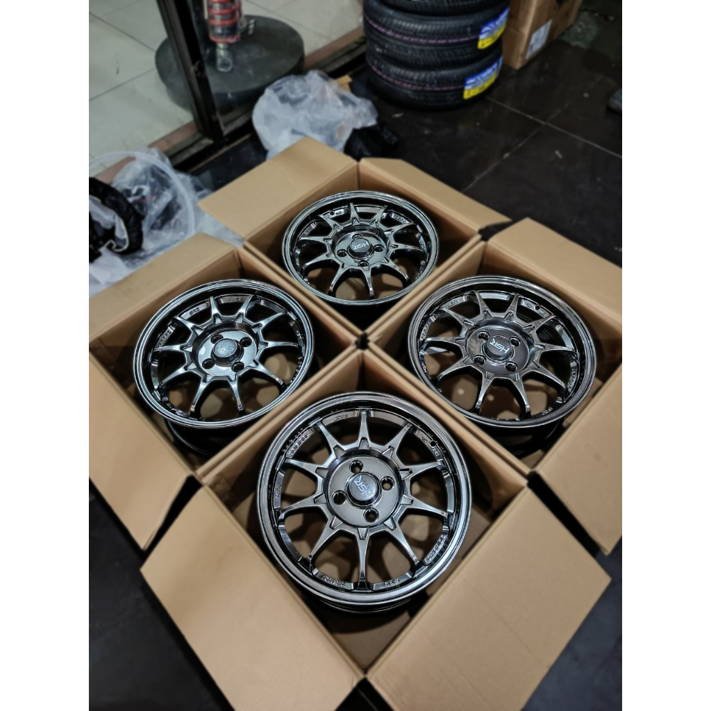 Jual Jual Velg Free Ongkir Ring 15 Untuk Brio BYD atto 1 Mobillio Freed ...
