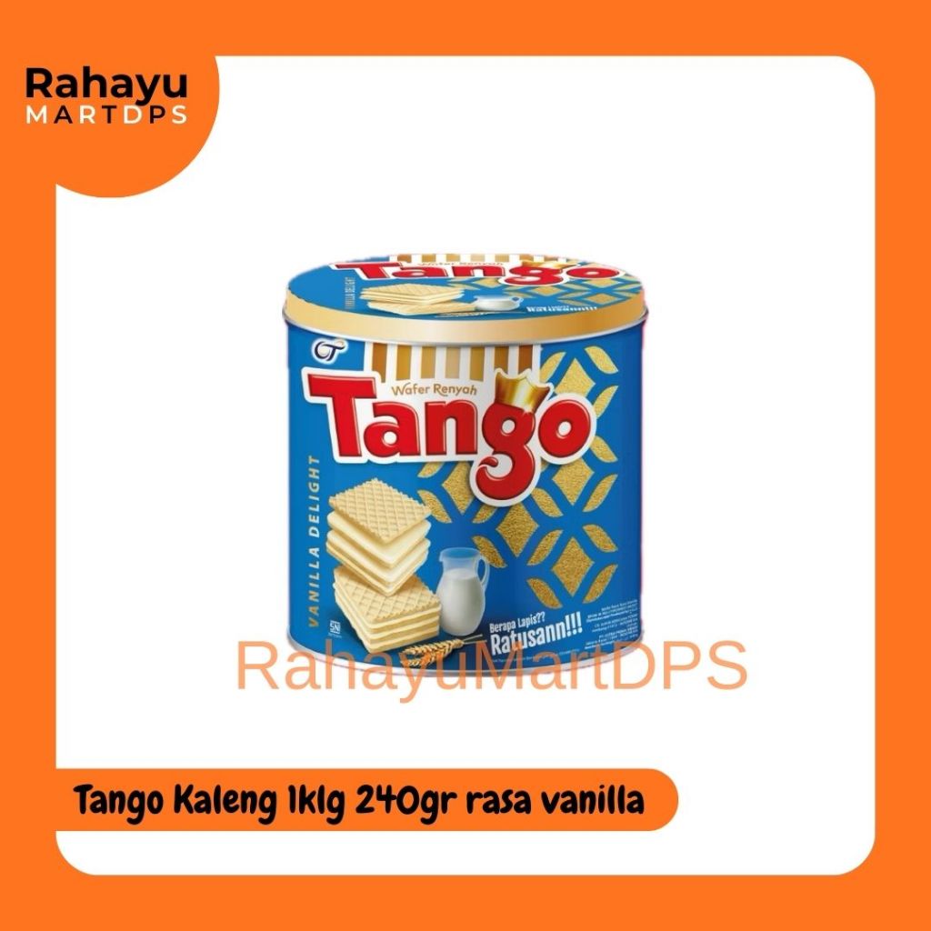 Jual Tango Wafer Kaleng 240gr Cokelat Vanilla Keju Kelapa | Wafer ...