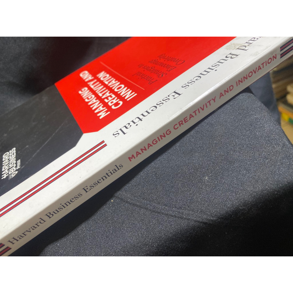 Jual Buku Original HARVARD BUSINESS ESSENTIALS MANAGING CREATIVITY AND ...