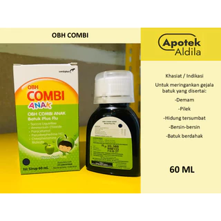OBH COMBI ANAK BATUK PLUS FLU SYR APEL 60 ML