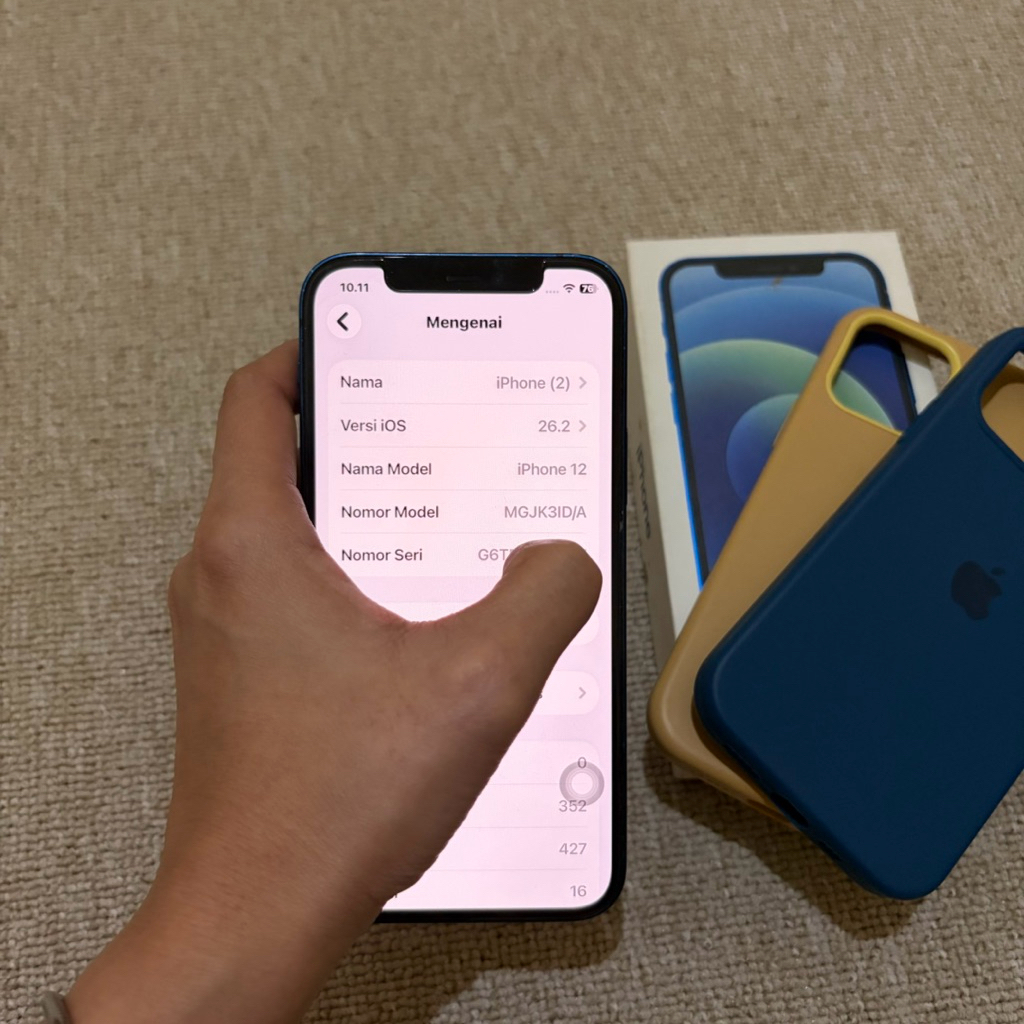 Jual IPHONE 12 256GB RESMI INDO IBOX DIGIMAP SECOND | Shopee Indonesia
