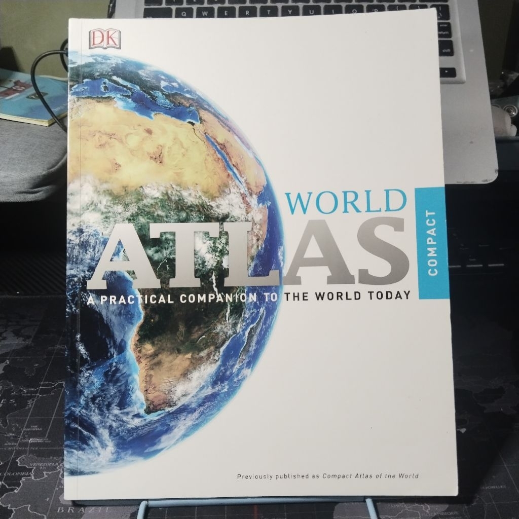 Jual Buku import DK COMPACT WORLD ATLAS | Shopee Indonesia