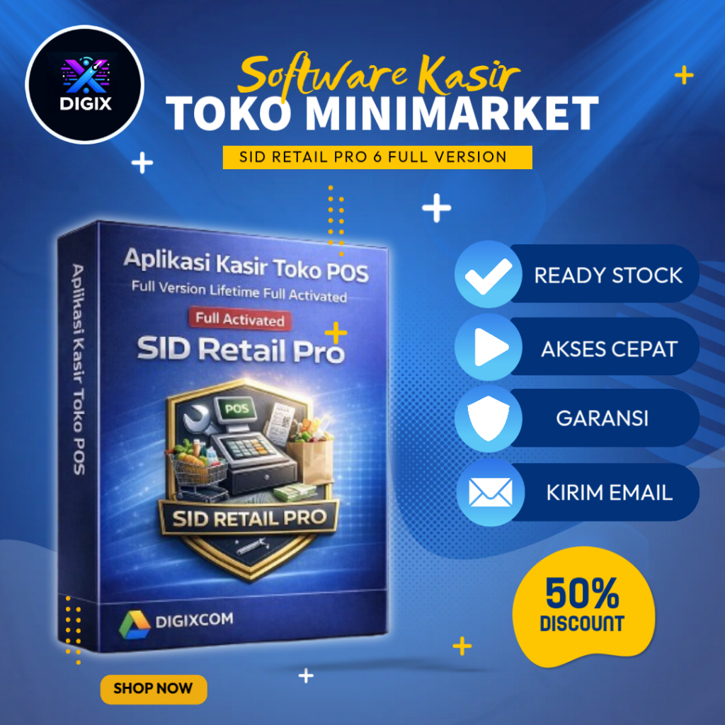 Jual Aplikasi Kasir SID Retail Pro Aplikasi Kasir Toko POS Full Verison ...