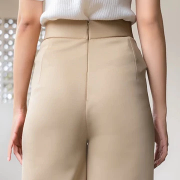 HaymeeIDN Celana Kulot Highwaist Wanita Celana Cullote Scuba Panjang Premium