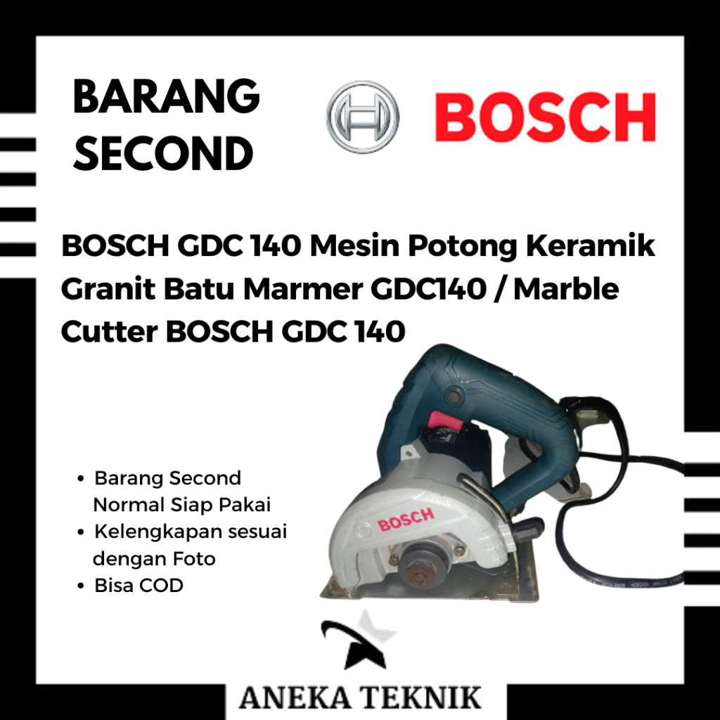 Jual BOSCH GDC 140 Mesin Potong Keramik Granit Batu Marmer GDC140 ...