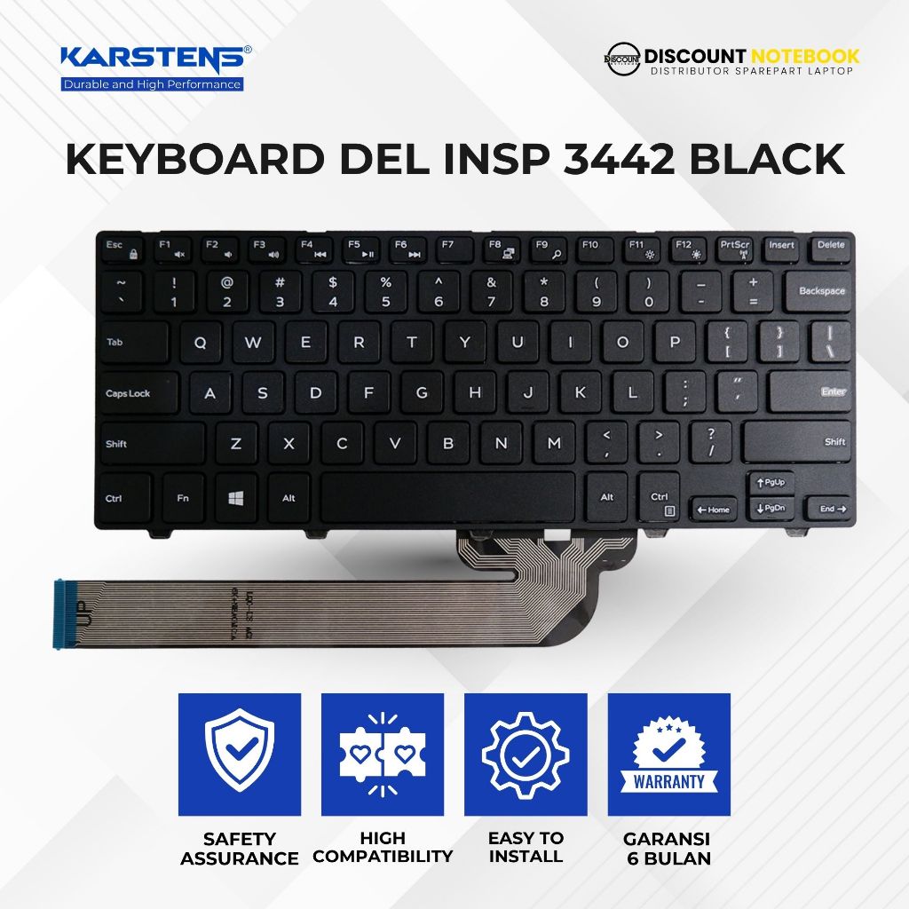 Jual KARSTENS KEYBOARD DELLInspiron 3000 3441 3442 BLACK | Shopee Indonesia