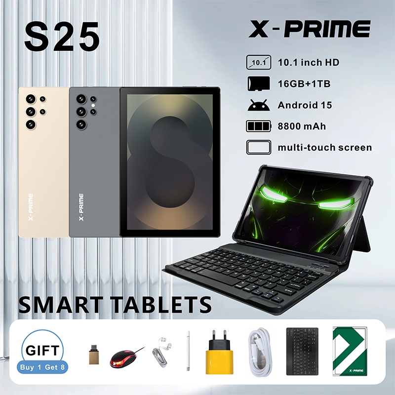 Jual X-PRIME Tablet Pro S25 5G Snapdragon 888 10.1 Inch HD 120Hz 16GB ...