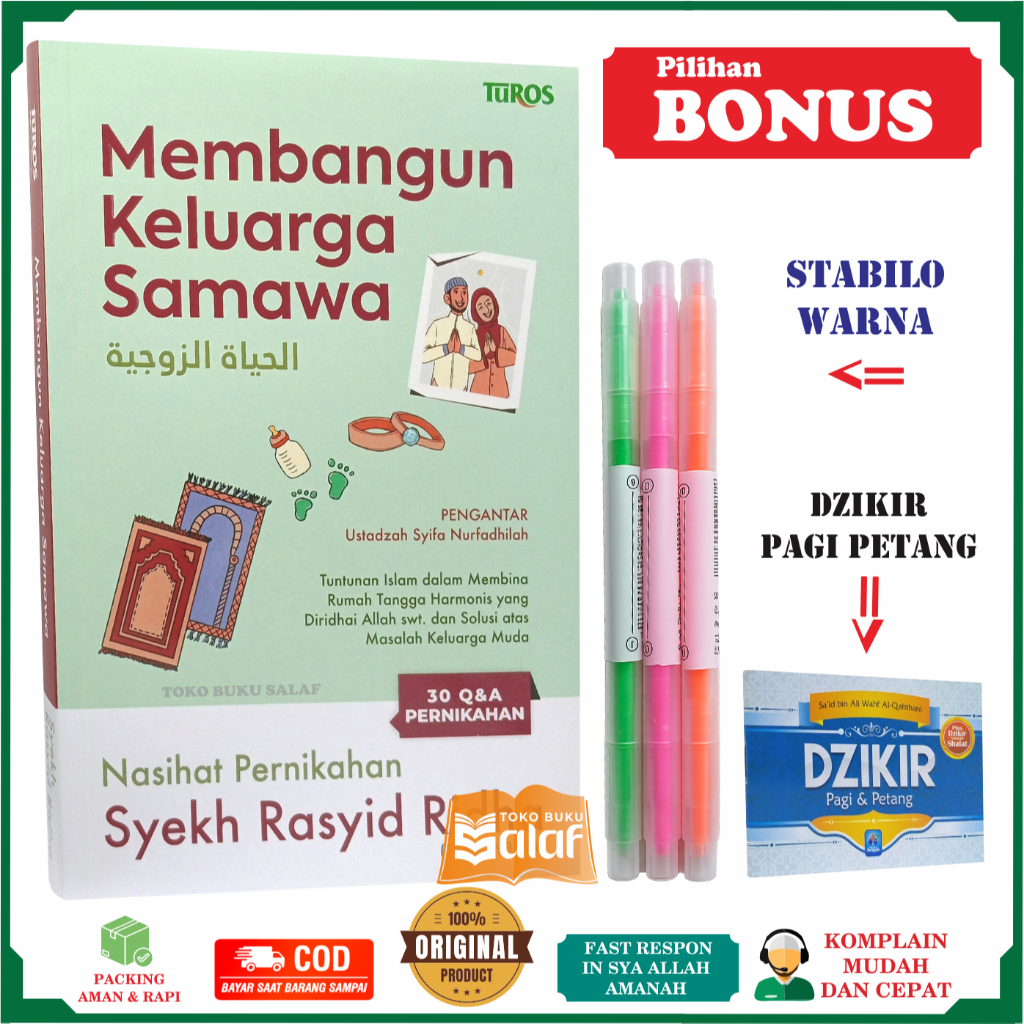 Jual Membangun Keluarga Samawa ORIGINAL Syaikh Rasyid Ridha Tuntunan ...