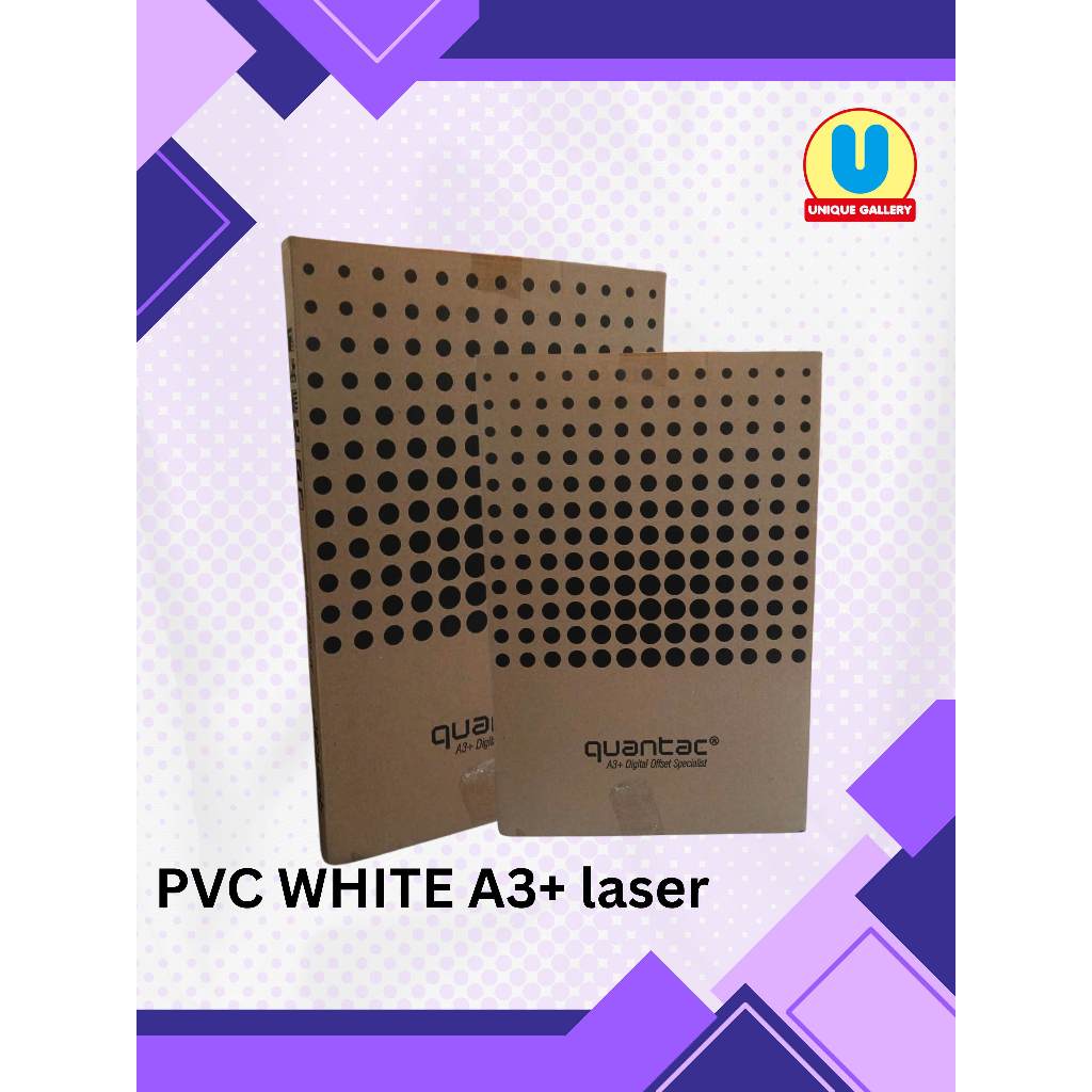 Jual QUANTAC PVC WHITE A3+ LASER | Shopee Indonesia