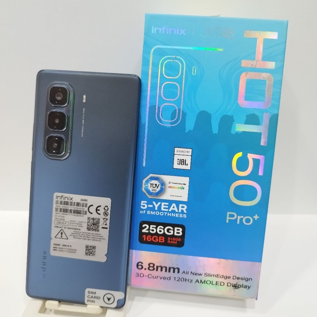 Jual Infinix Hot 50 PRO PLUS 8/256GB Hanphone second fullset batangan ...