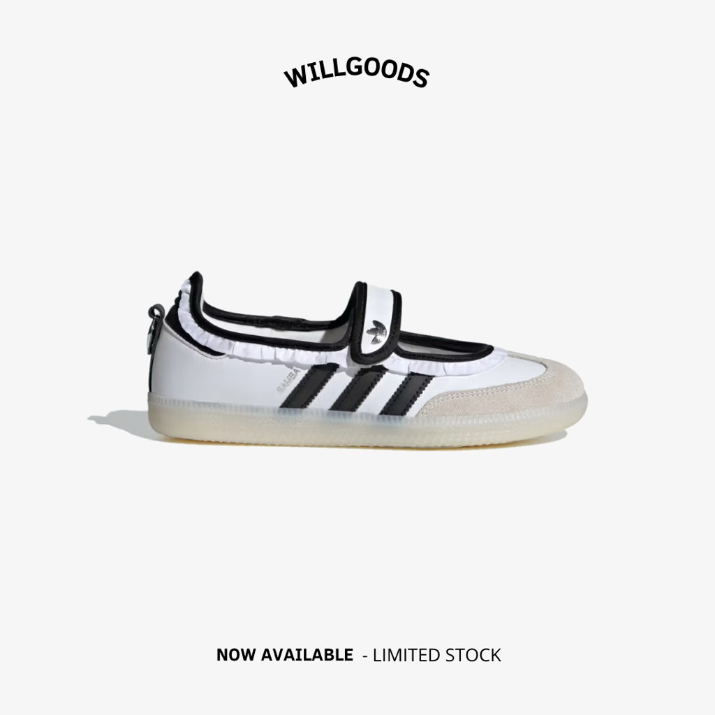 Jual Adidas Samba Jane Ruffle Pack White Black Women Original Resmi ...