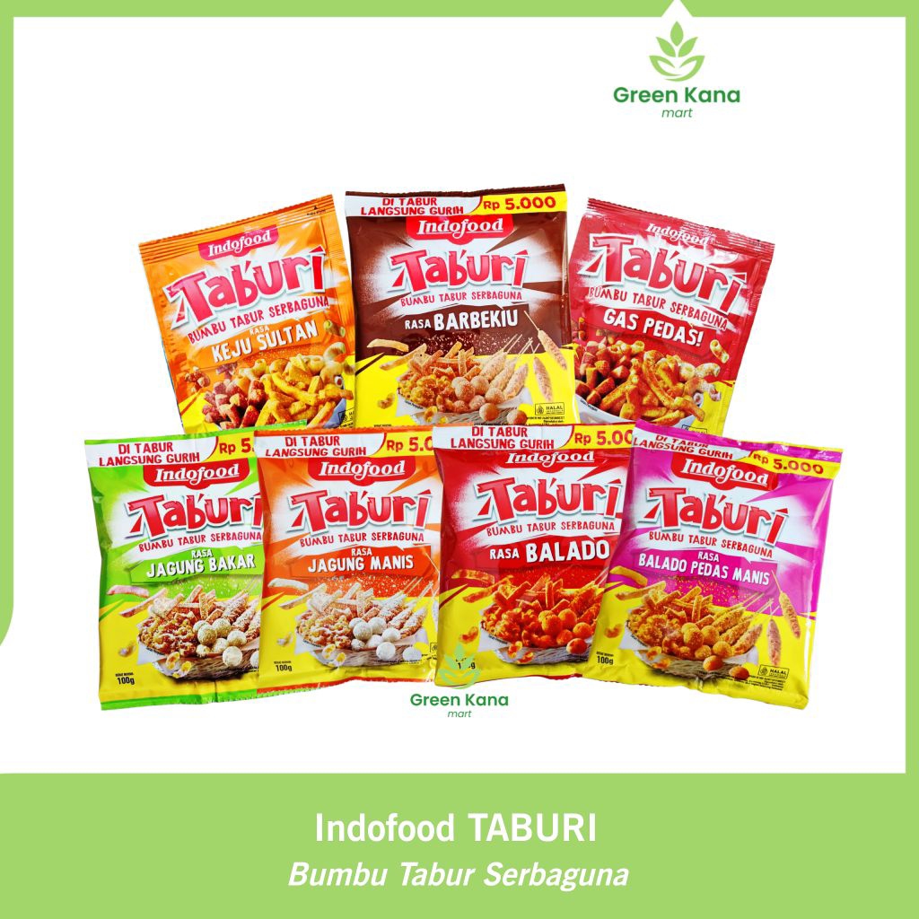 Jual Indofood Bumbu Kentang TABURI Serbaguna 25gr/100gr | Shopee Indonesia