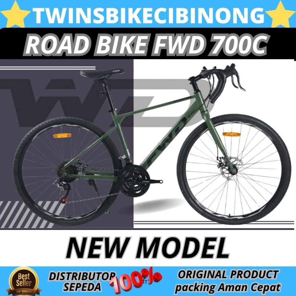 Jual Sepeda Road Bike Balap Forward FWD 700C | Shopee Indonesia