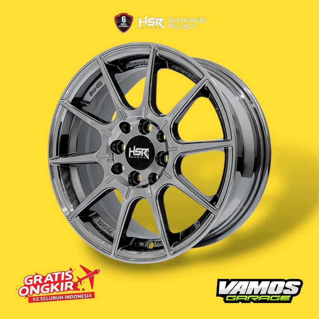 Jual velg mobil racing HSR RAI-S2 Ring 15 pcd 8X100-114,3 untuk mobil ...