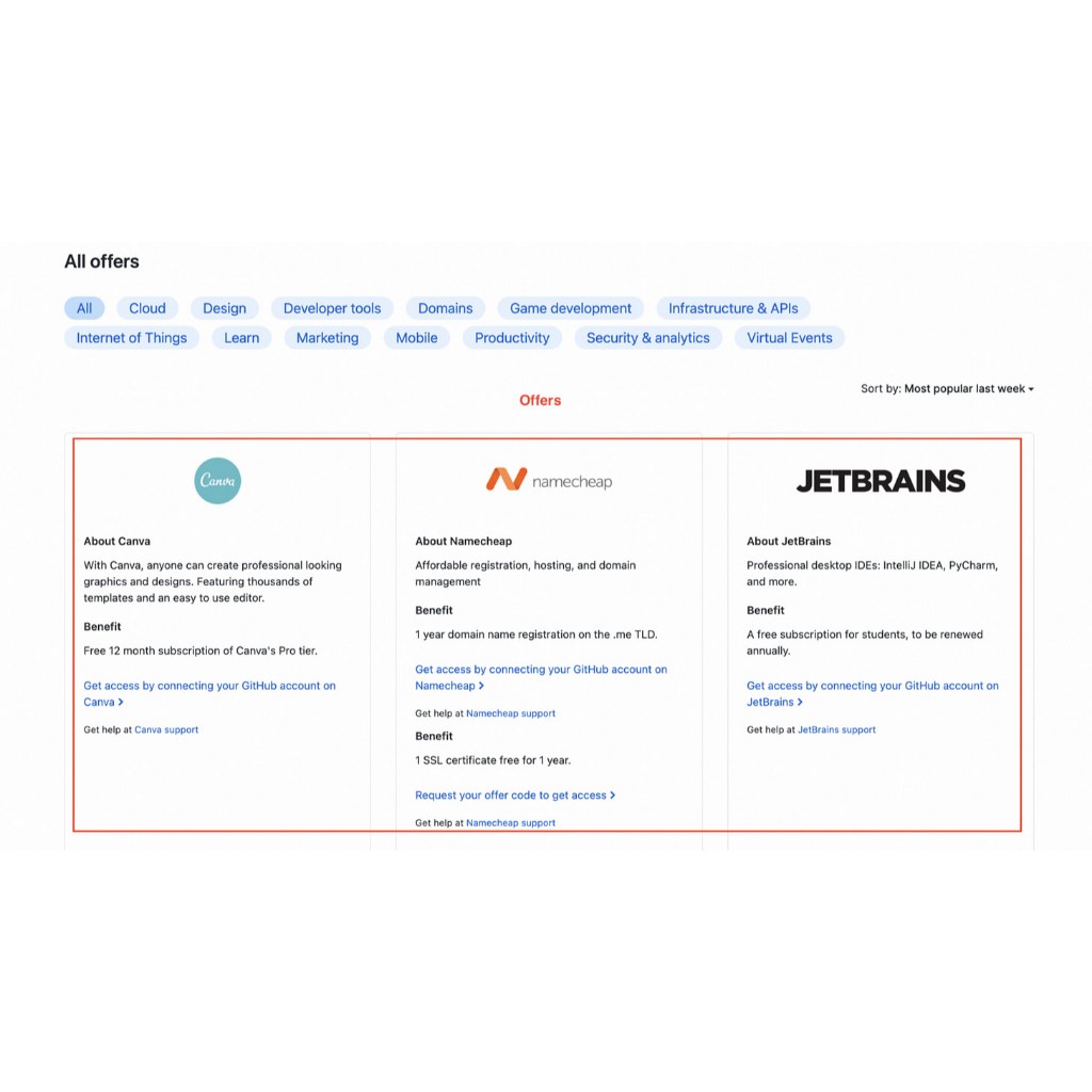 Jual GITHUB STUDENT DEVELOPER PACK | 100++ BENEFIT | Shopee Indonesia