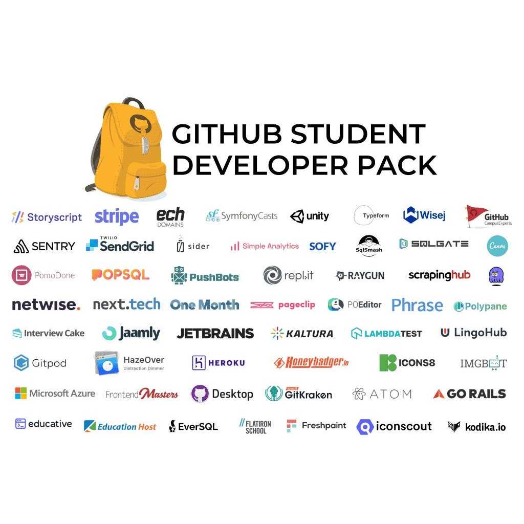 Jual GITHUB STUDENT DEVELOPER PACK | 100++ BENEFIT | Shopee Indonesia