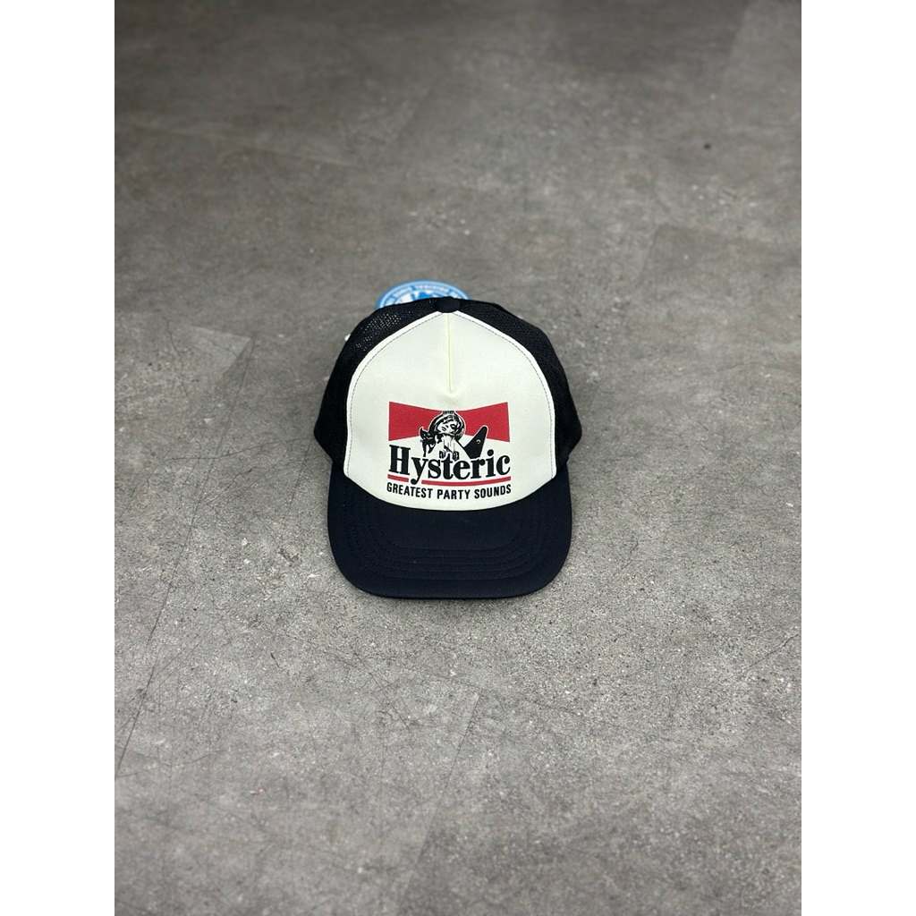 Jual HYSTERIC GLAMOUR GUITAR GIRL MESH CAP BLACK 100% ORIGINAL