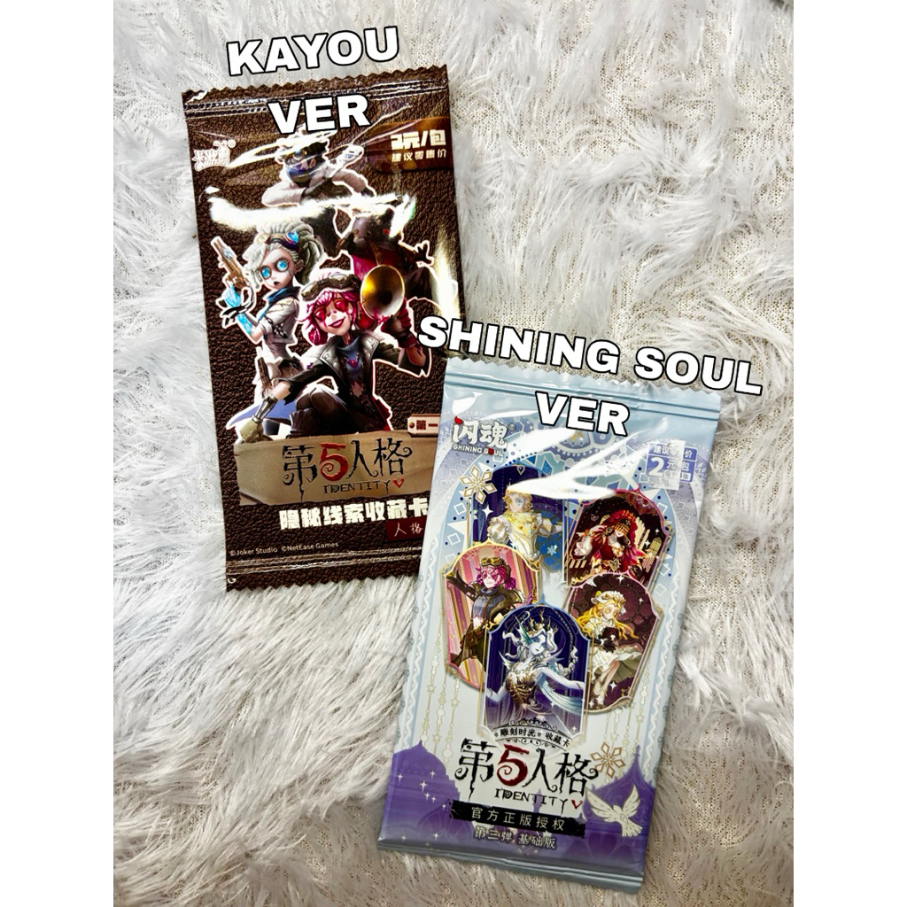 Jual OFFICIAL SEALED Identity V Trading Card Collectable Photocards ...