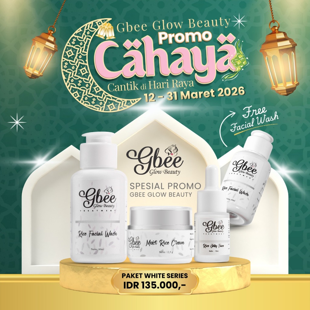 Jual Gbee Glow Beauty Paket White Series / Paket Skincare Untuk ...