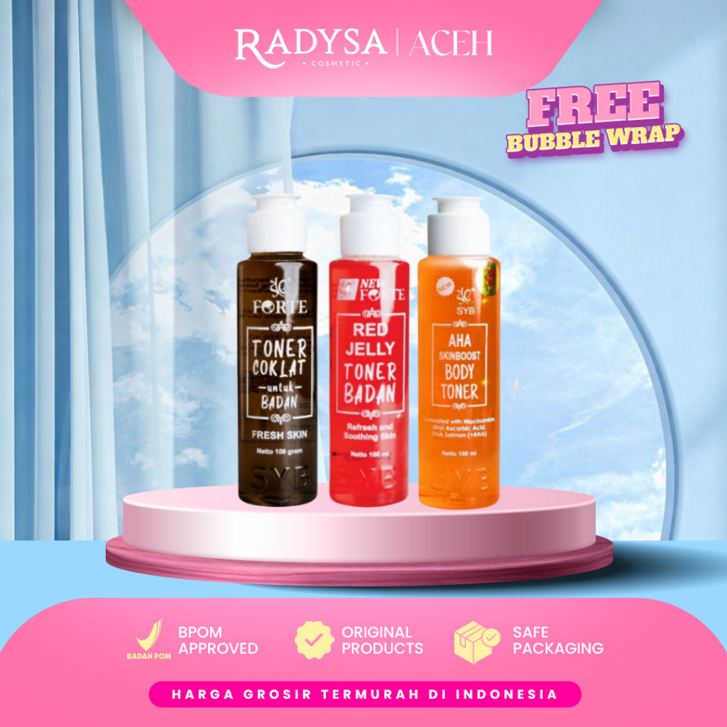 Jual RADYSA - SYB Forte Toner Badan Fresh Skin / Toner Badan 100ml ...