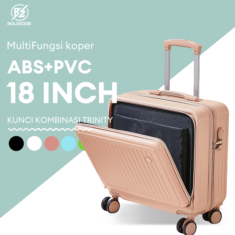 Jual BoldEdge Koper Pilot 18 Inch Tas Kabin ABS PVC Ringan Kuat Tahan ...