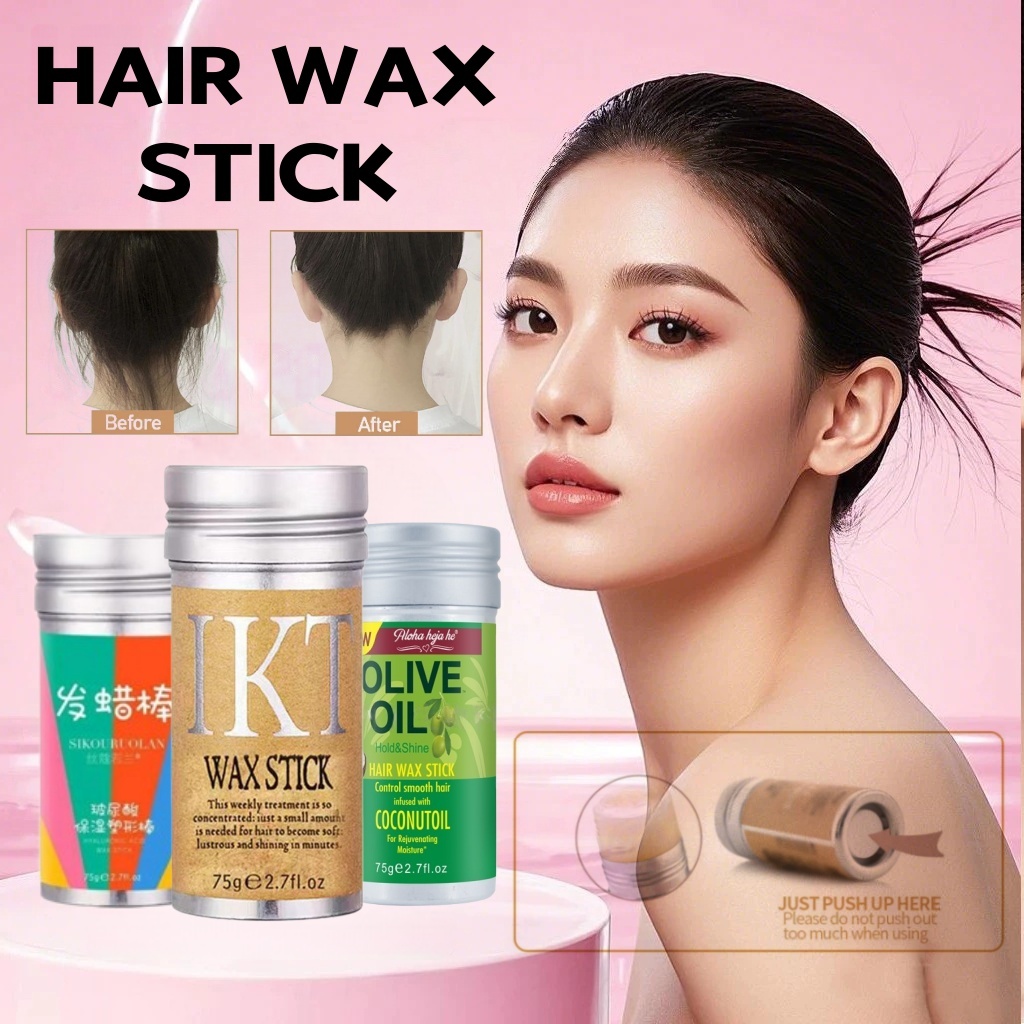 Jual Magic Hair Wax Stick Styling Rambut 75g Untuk Merapikan Rambut dan ...