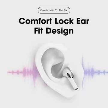 TWS Pro 4 Headset Bluetooth With Mic Smart Touch Control Earphone Bluetooth HiFi Stereo Tahan