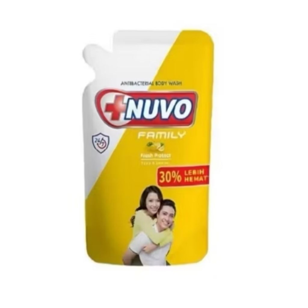 Jual Sabun mandi cair Nuvo Family kuning 800 ml | Shopee Indonesia