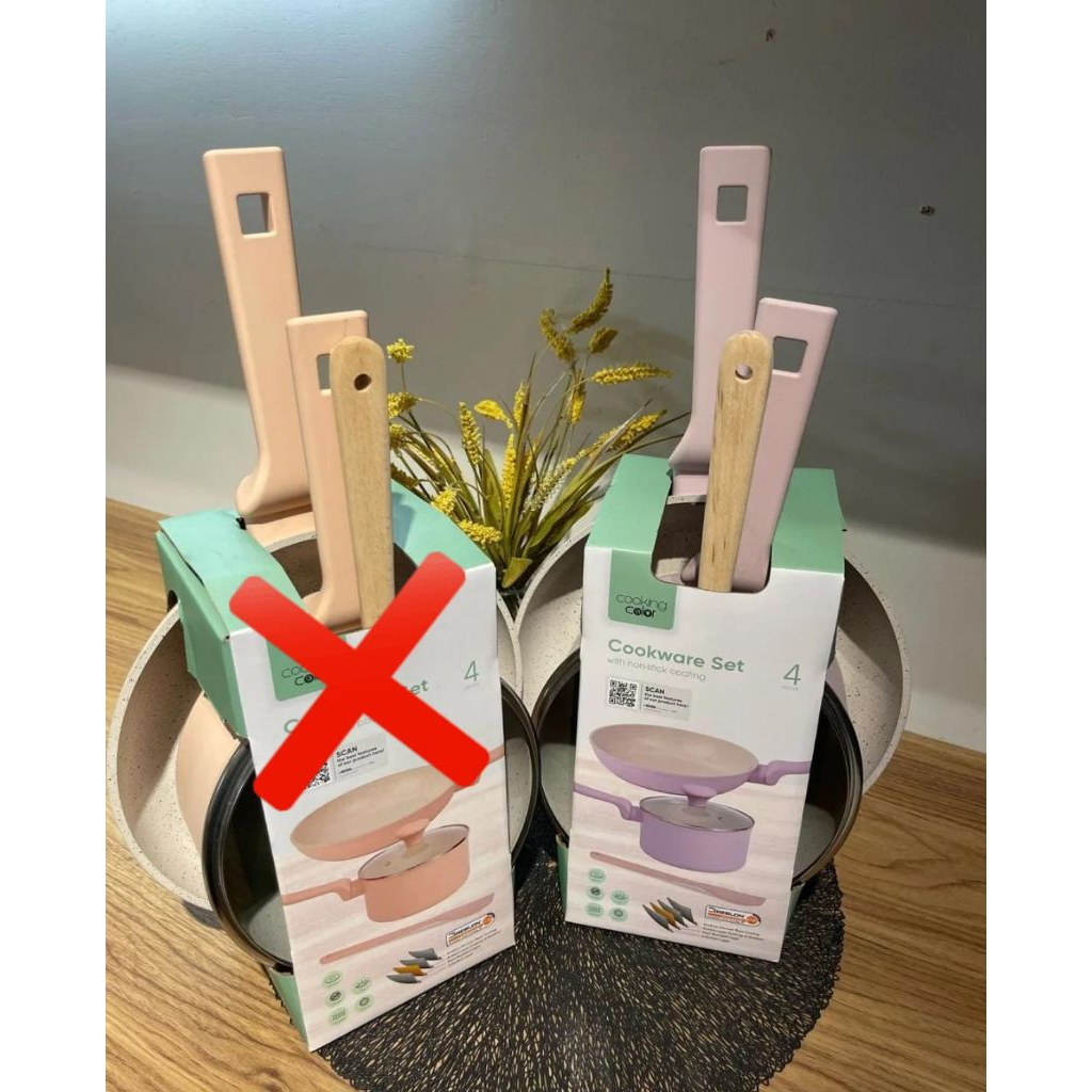 Jual Informa cookware set huxley panci marble anti lengket | Shopee ...
