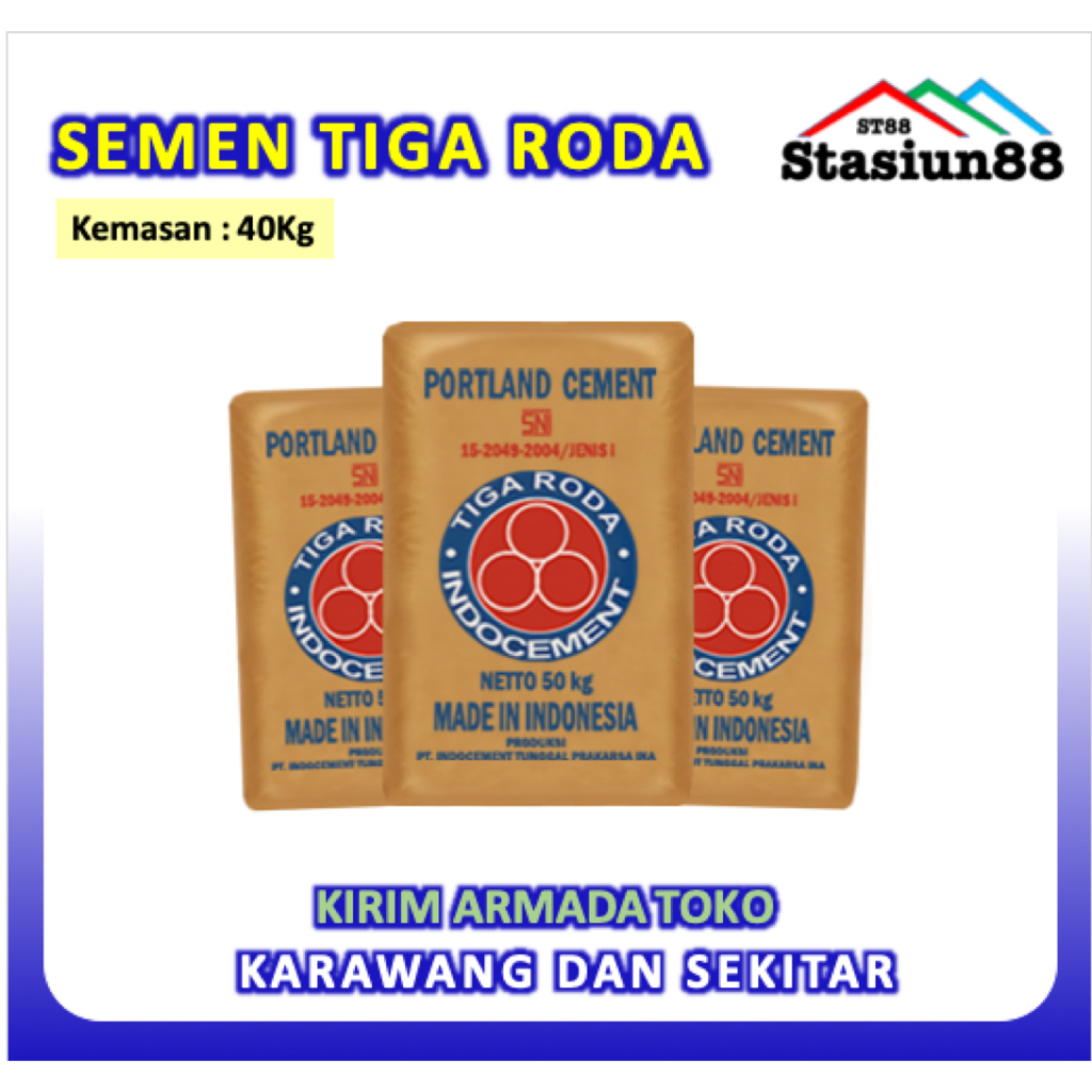 Jual Semen Tiga Roda Terlengkap & Harga Terbaru Mei 2026 | Shopee Indonesia