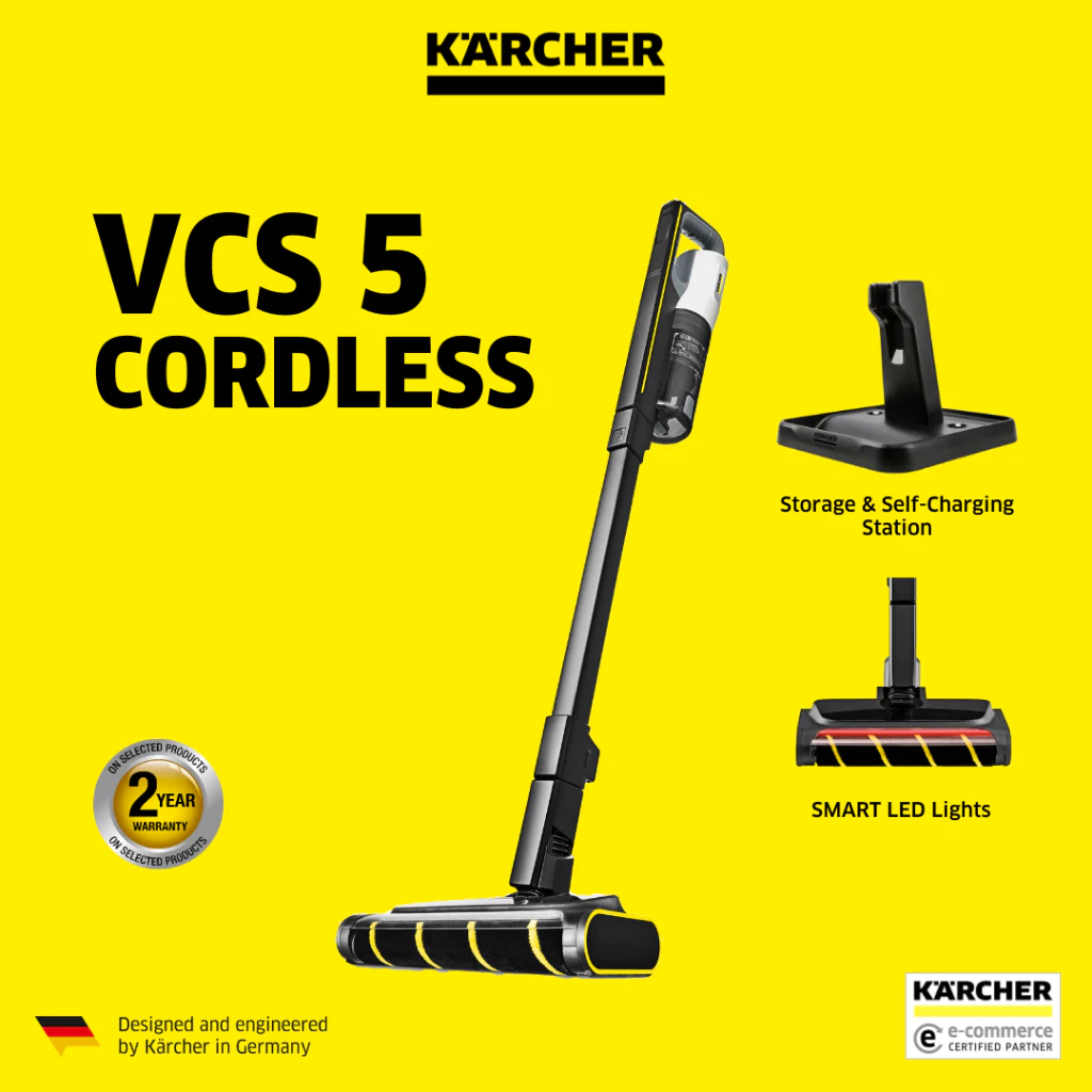 Jual Karcher VCS 5 Cordless Dry Vacuum Cleaner | Shopee Indonesia