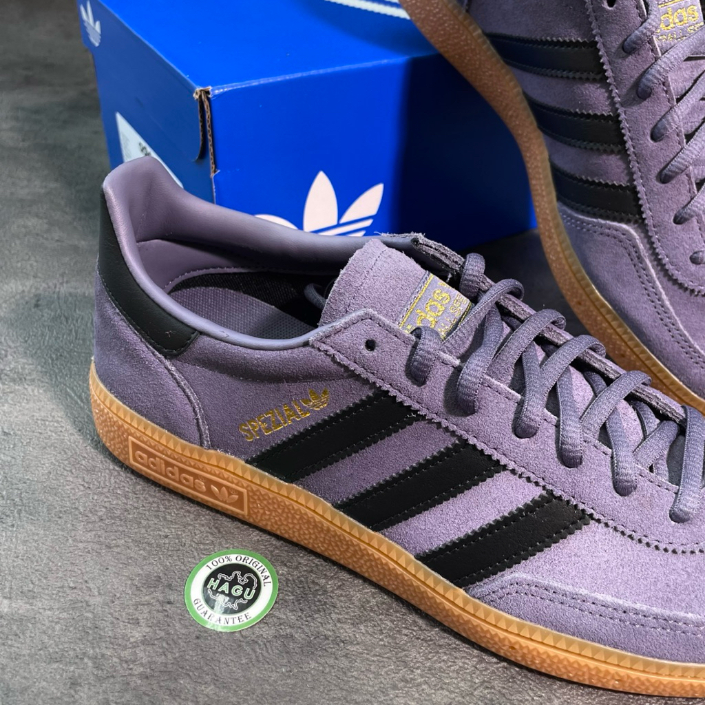 Jual ADIDAS HANDBALL SPEZIAL [PRELOVED VIOLET/ CORE BLACK] #JR3847 ...